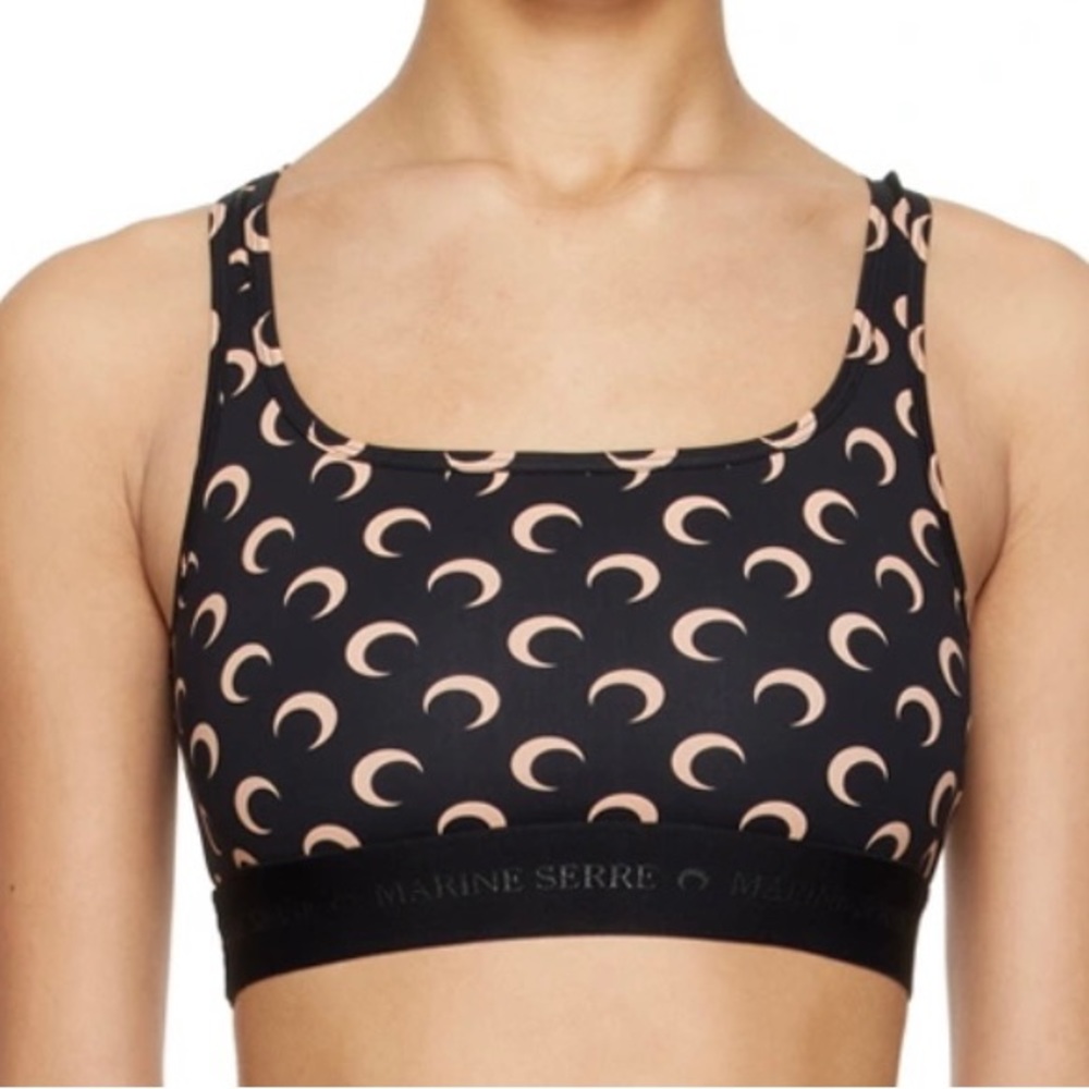 NWT Medium black Marine Serre top